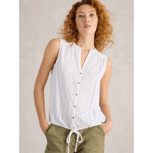 White Stuff Tulip Sleeveless Shirt